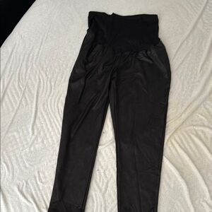 Black High-Waisted Women's Pants